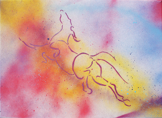 Painting: The Jumping Horse 1