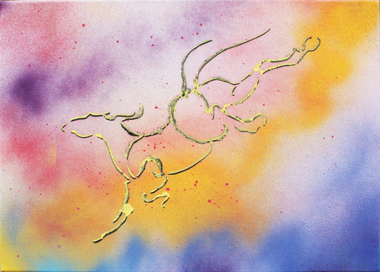 Painting: The Jumping Horse 2